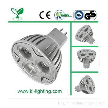 3W Epistar MR16 LED lamps with UL & CE & RoHS